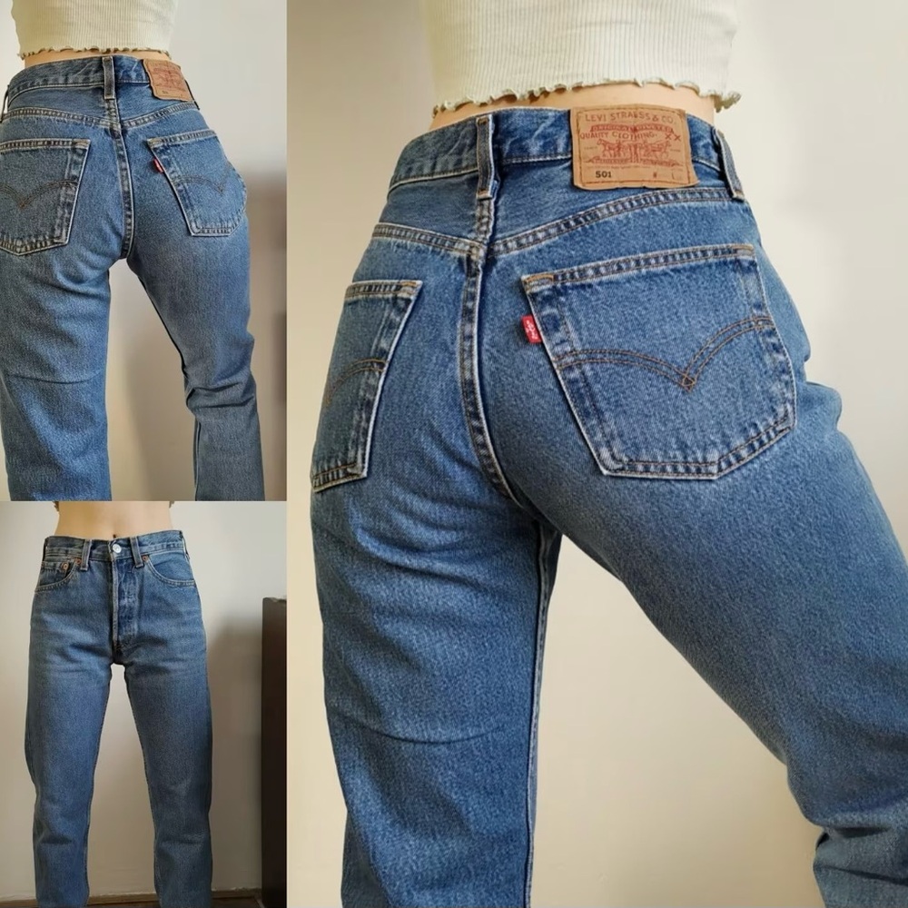 Levi's Classic Blue Women's Straight Jeans